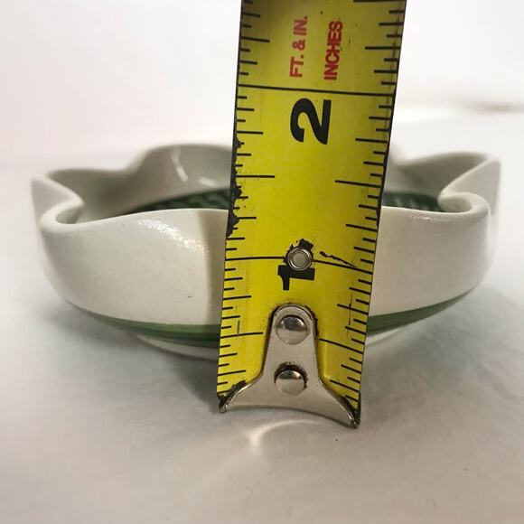 VTG Dragon Pottery Rhayader Wales UK Ceramic Ashtray Or Trinket Bowl Crazing - Picture 10 of 10